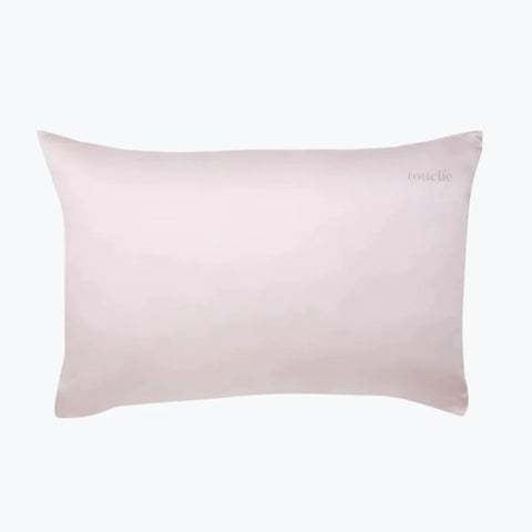 Vegan Silk Pillowcase  - Pink